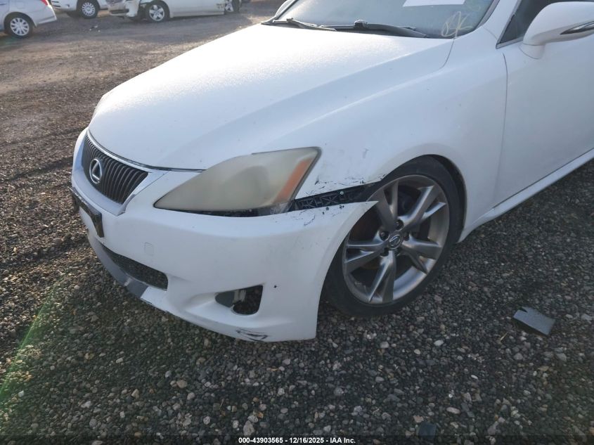 2009 Lexus Is 250 VIN: JTHBK262995088942 Lot: 43903565
