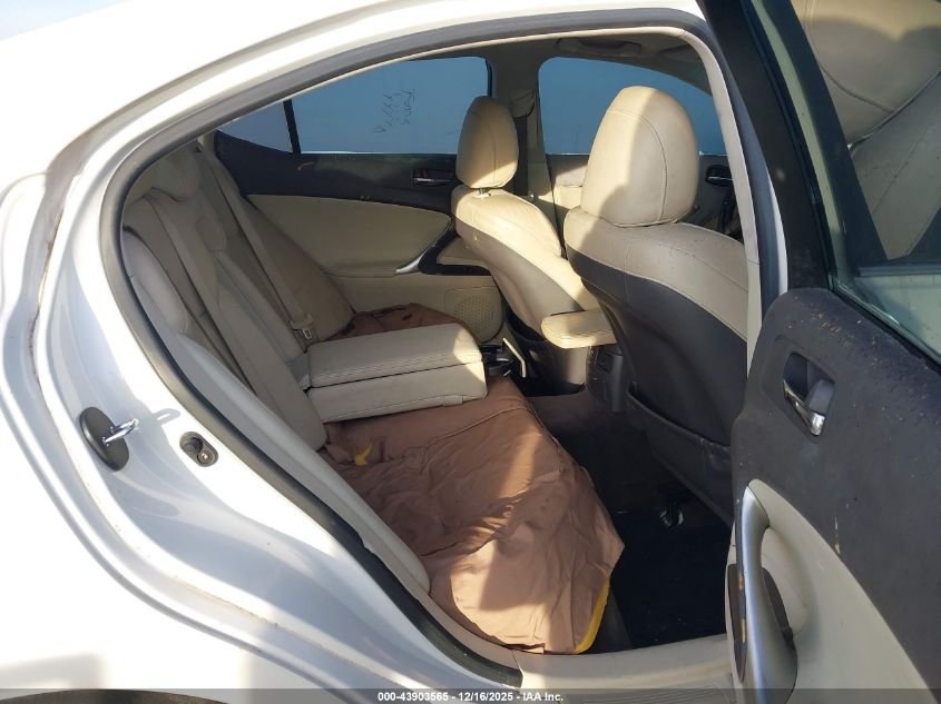 2009 Lexus Is 250 VIN: JTHBK262995088942 Lot: 43903565