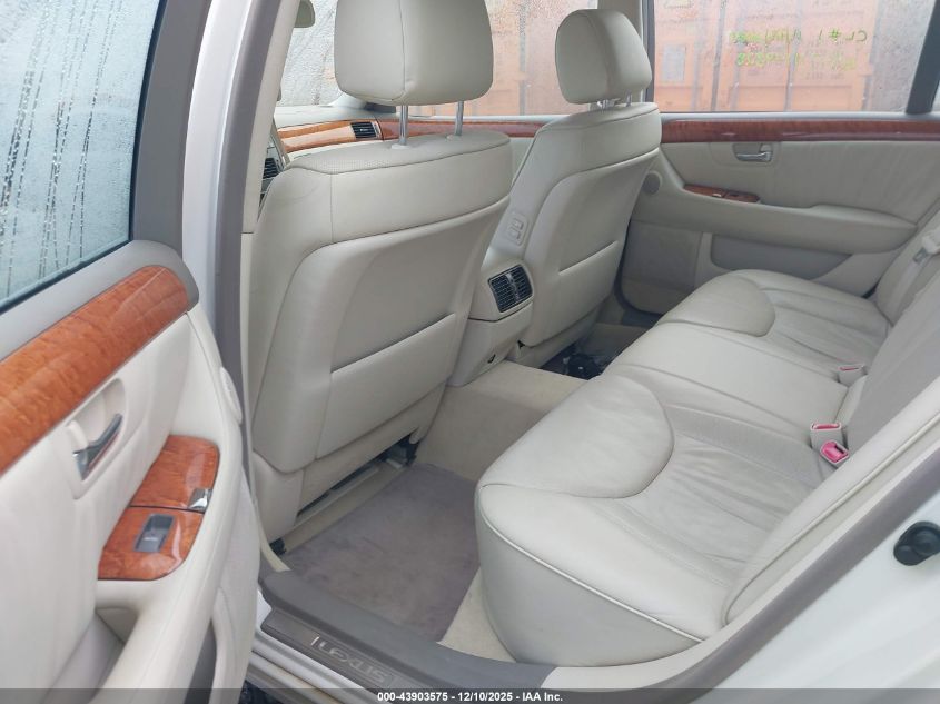 2004 Lexus Ls 430 VIN: JTHBN36F140169939 Lot: 43903575