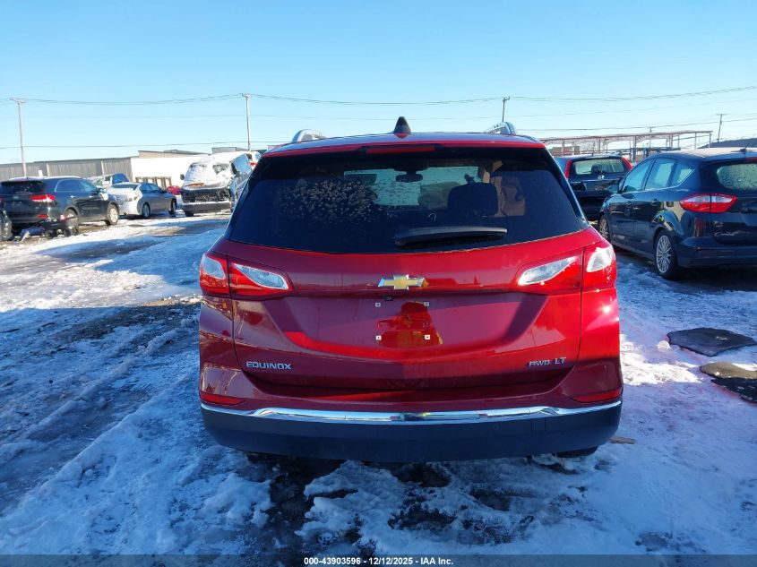 2018 Chevrolet Equinox Lt VIN: 3GNAXSEV9JS509988 Lot: 43903596