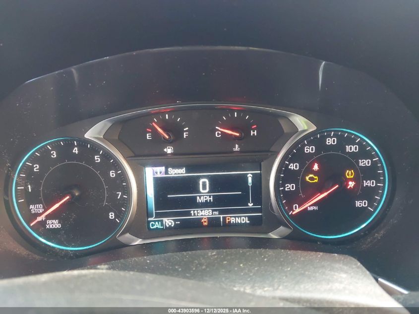 2018 Chevrolet Equinox Lt VIN: 3GNAXSEV9JS509988 Lot: 43903596