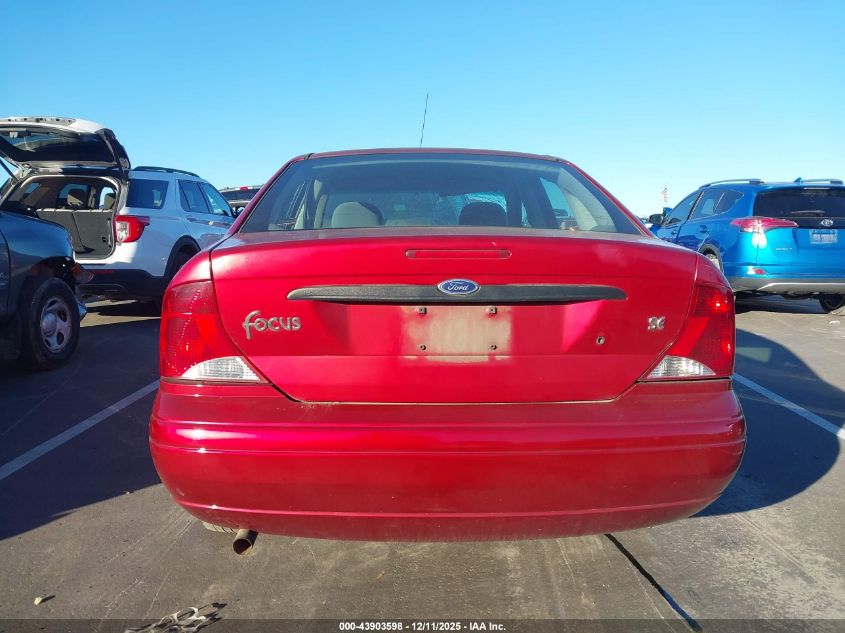 2004 Ford Focus Se VIN: 1FAFP34324W186547 Lot: 43903598