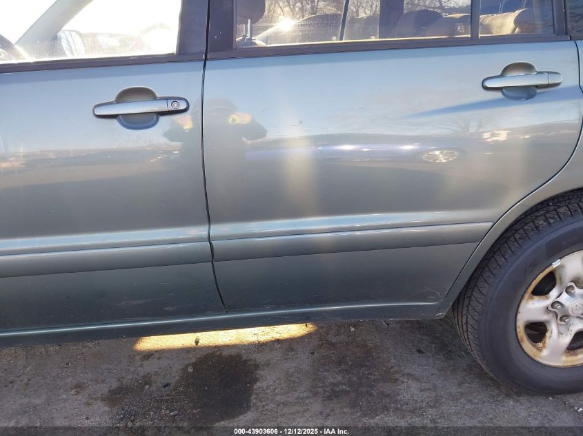 2006 Toyota Highlander VIN: JTEGD21A660143867 Lot: 43903606