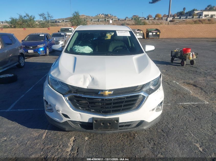 2020 Chevrolet Equinox Fwd Lt 1.5L Turbo VIN: 2GNAXKEV2L6222008 Lot: 43903611