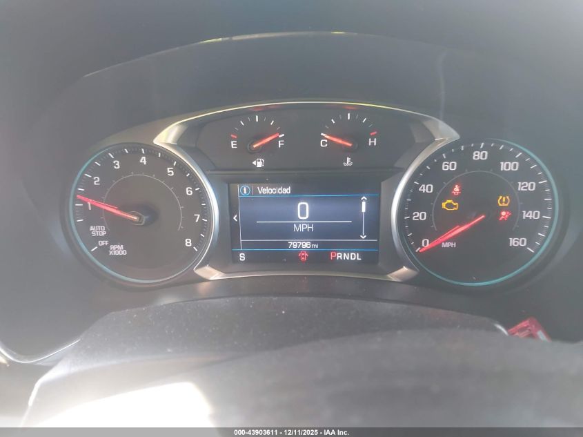 2020 Chevrolet Equinox Fwd Lt 1.5L Turbo VIN: 2GNAXKEV2L6222008 Lot: 43903611