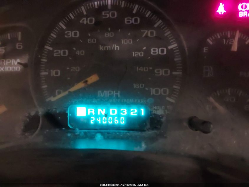 2000 Chevrolet Silverado 2500 Lt VIN: 1GCGK29U1YE202953 Lot: 43903622