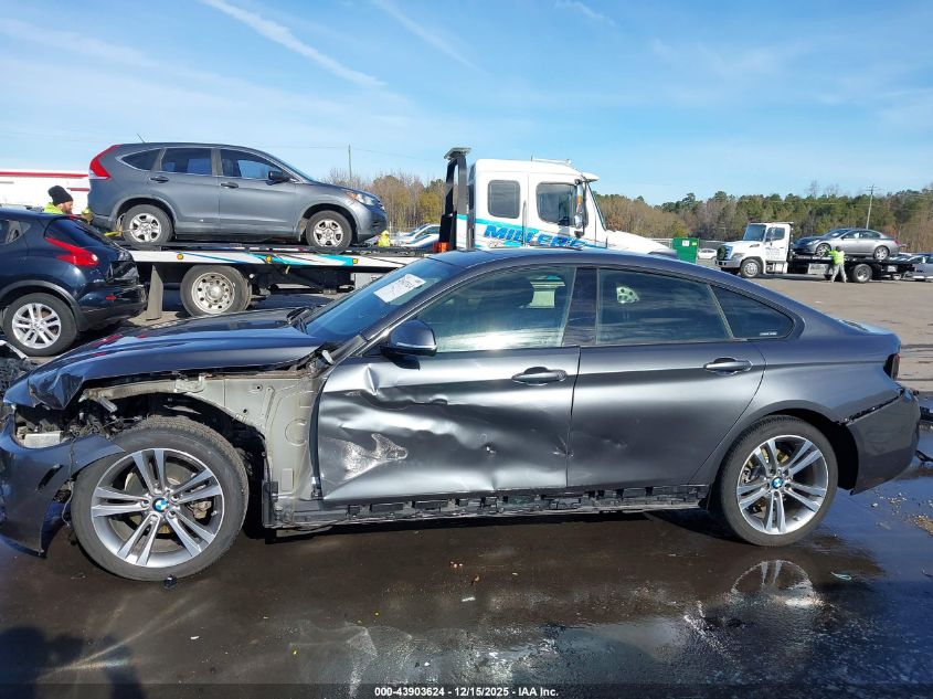 2018 BMW 430I Gran Coupe xDrive VIN: WBA4J3C52JBG97099 Lot: 43903624