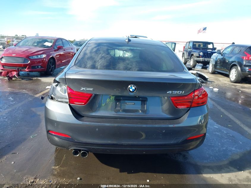 2018 BMW 430I Gran Coupe xDrive VIN: WBA4J3C52JBG97099 Lot: 43903624