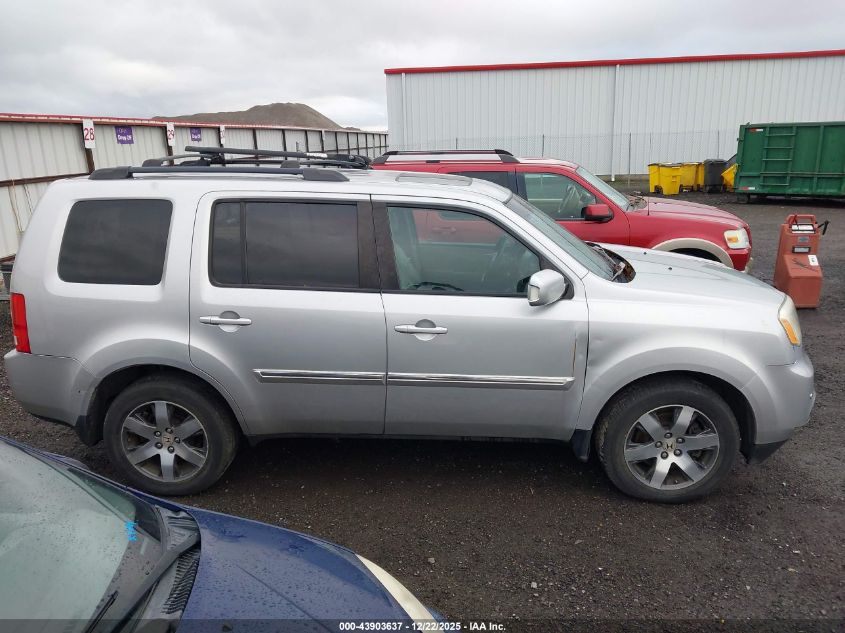 2013 Honda Pilot Touring VIN: 5FNYF4H97DB002735 Lot: 43903637