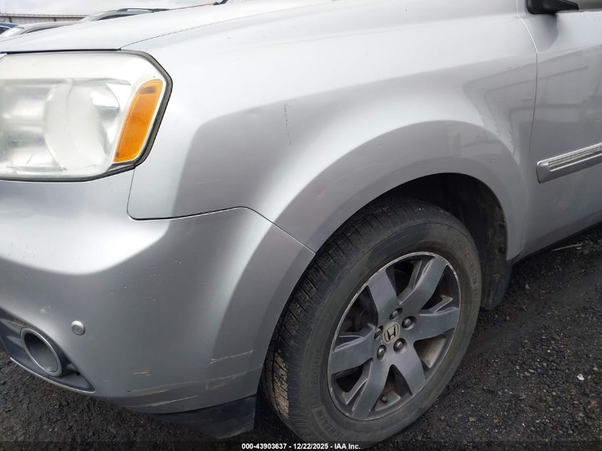 2013 Honda Pilot Touring VIN: 5FNYF4H97DB002735 Lot: 43903637