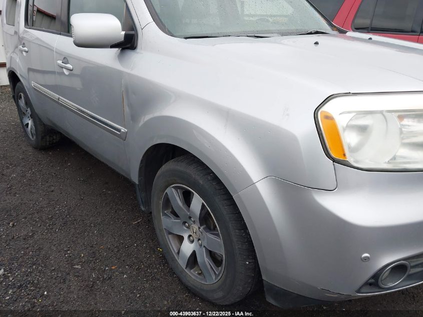 2013 Honda Pilot Touring VIN: 5FNYF4H97DB002735 Lot: 43903637