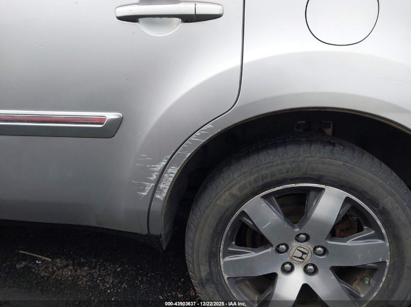 2013 Honda Pilot Touring VIN: 5FNYF4H97DB002735 Lot: 43903637