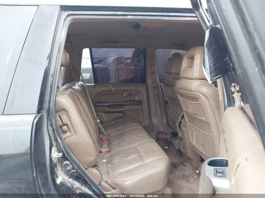 2004 Honda Pilot Ex-L VIN: 2HKYF18664H521670 Lot: 43903641