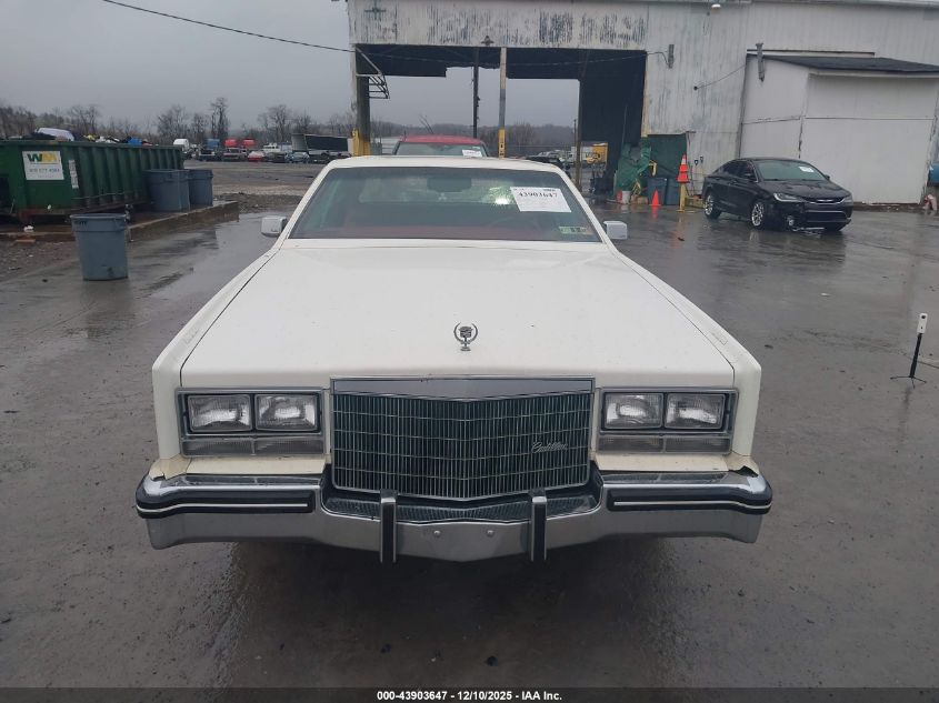 1985 Cadillac Eldorado VIN: 1G6EL5782FE66949 Lot: 43903647