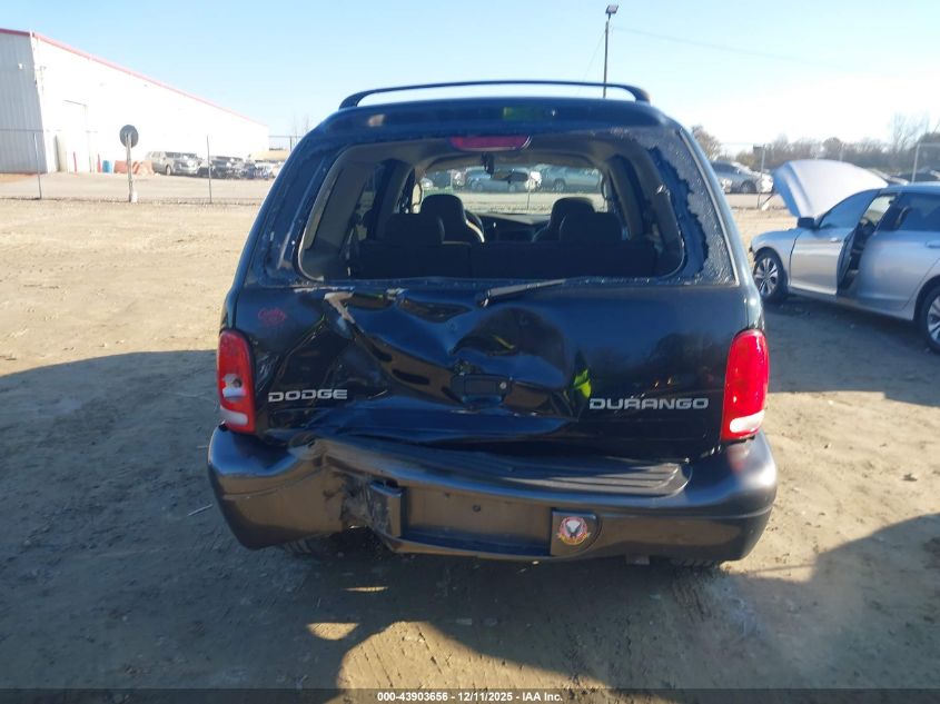 2002 Dodge Durango Sport VIN: 1B4HS38N42F171619 Lot: 43903656