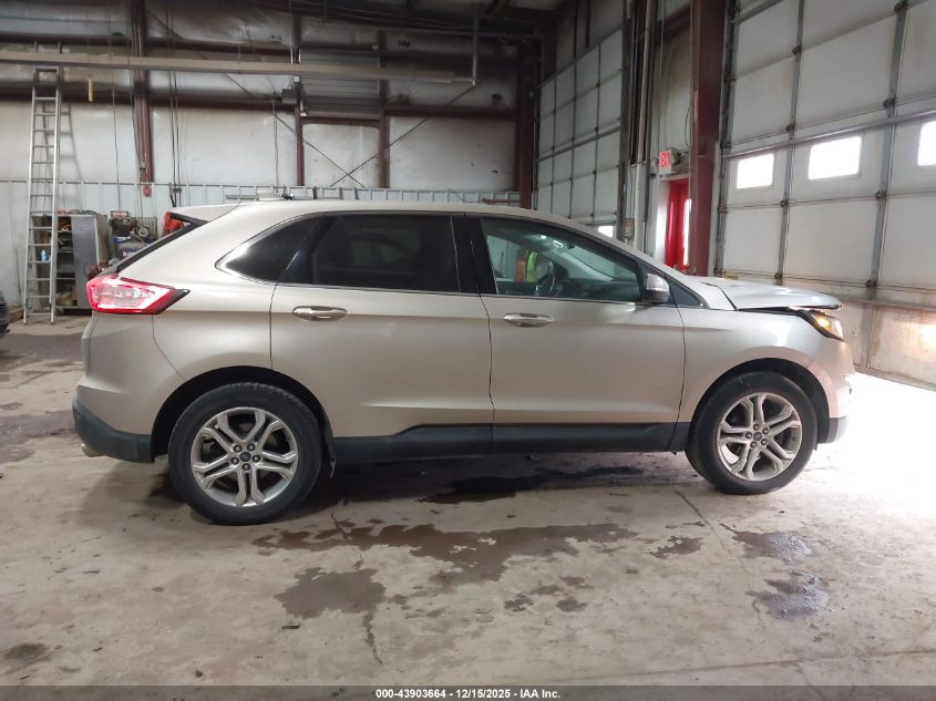 2018 Ford Edge Titanium VIN: 2FMPK3K91JBB94362 Lot: 43903664