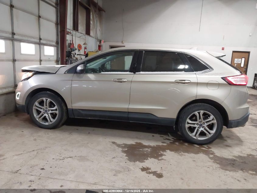 2018 Ford Edge Titanium VIN: 2FMPK3K91JBB94362 Lot: 43903664