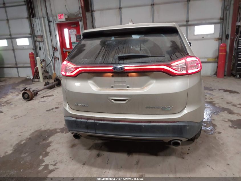2018 Ford Edge Titanium VIN: 2FMPK3K91JBB94362 Lot: 43903664