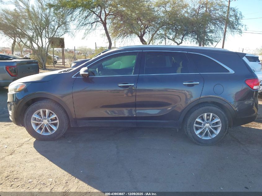 2017 Kia Sorento 3.3L Lx VIN: 5XYPG4A54HG291796 Lot: 43903687