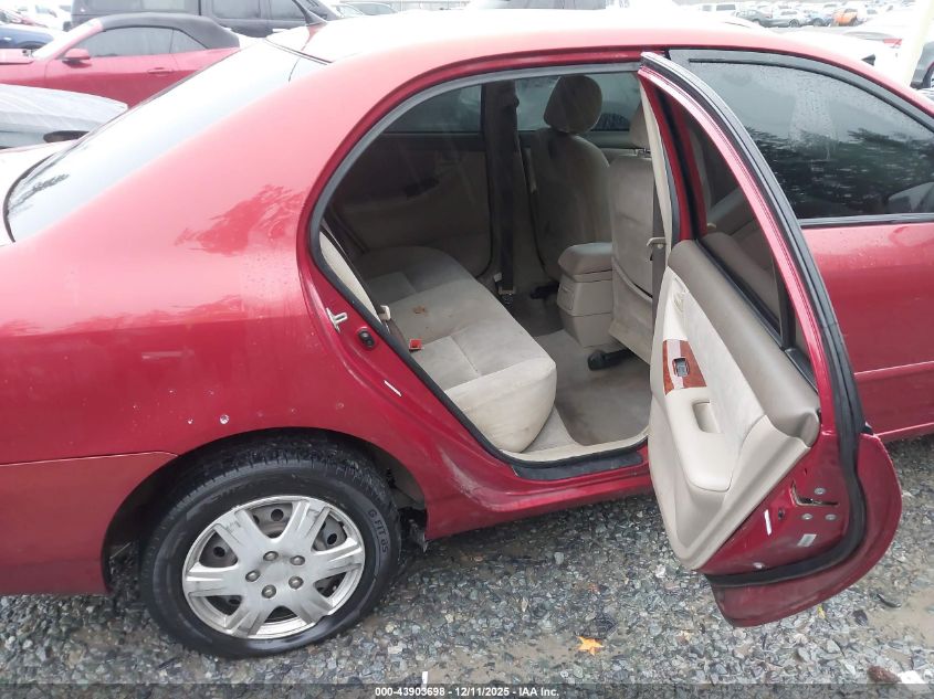 2005 Toyota Corolla Le VIN: 1NXBR30EX5Z498912 Lot: 43903698