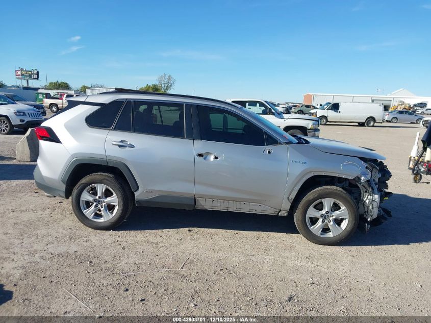 2020 Toyota Rav4 Hybrid Xle VIN: 2T3R6RFV1LW001185 Lot: 43903701