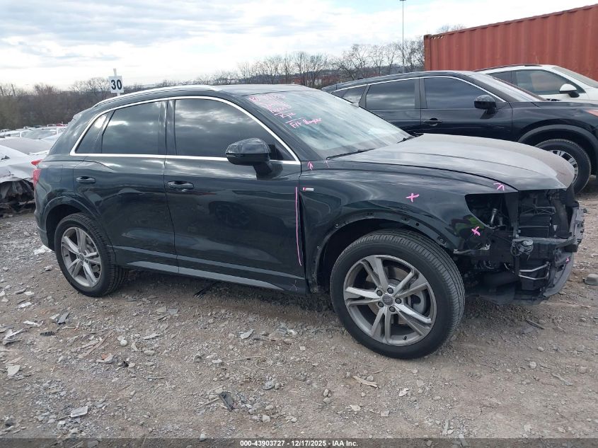 2019 Audi Q3 2.0T S Line Premium VIN: WA1DECF32K1086845 Lot: 43903727