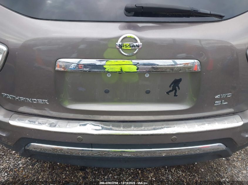 2014 Nissan Pathfinder Sl VIN: 5N1AR2MM2EC735289 Lot: 43903756