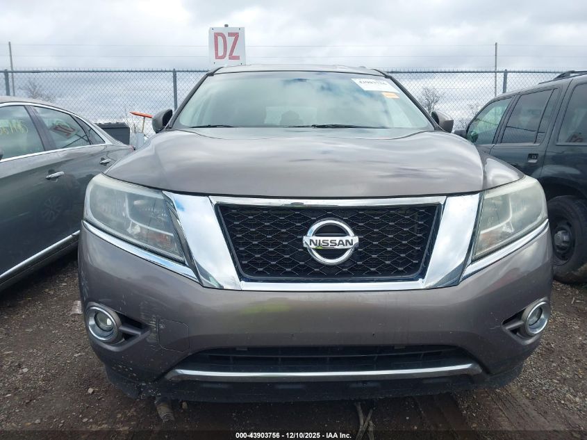 2014 Nissan Pathfinder Sl VIN: 5N1AR2MM2EC735289 Lot: 43903756
