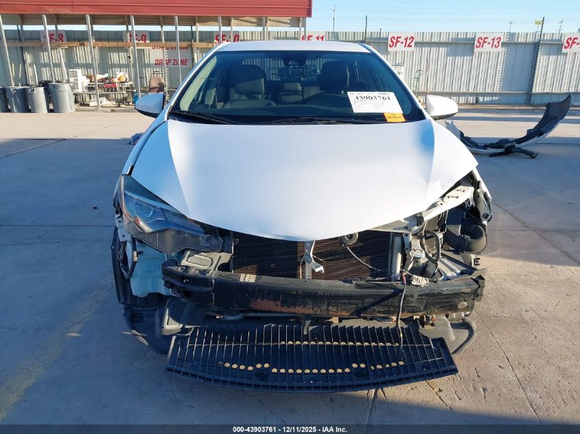 2017 Toyota Corolla Le VIN: 5YFBURHE2HP671088 Lot: 43903761