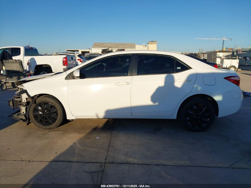 2017 Toyota Corolla Le VIN: 5YFBURHE2HP671088 Lot: 43903761