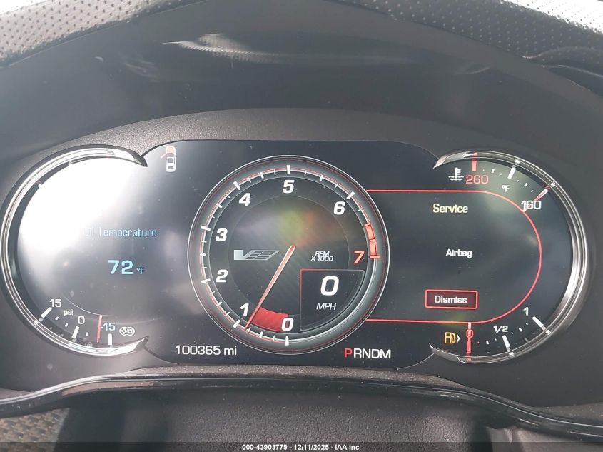 2017 Cadillac Cts-V VIN: 1G6A15S60H0128320 Lot: 43903779