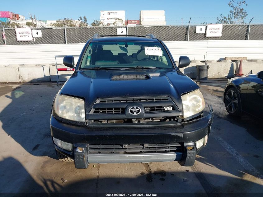 2004 Toyota 4Runner Sr5 Sport V8 VIN: JTEZT14R640018596 Lot: 43903825