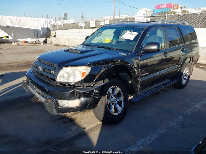 2004 Toyota 4Runner Sr5 Sport V8 VIN: JTEZT14R640018596 Lot: 43903825