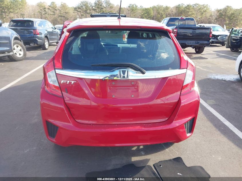 2015 Honda Fit Ex/Ex-L VIN: 3HGGK5H89FM711395 Lot: 43903881