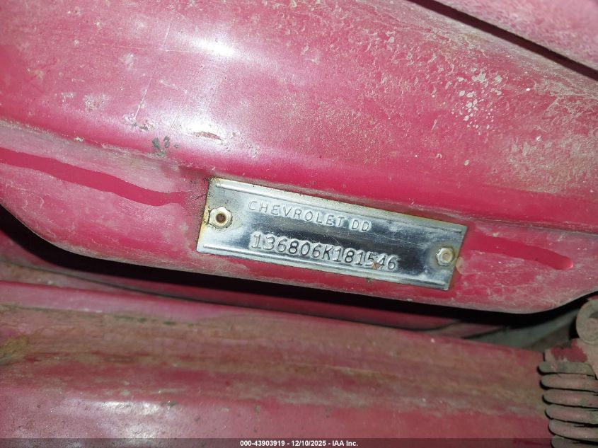 1966 Chevrolet El Camino VIN: 136806K181546 Lot: 43903919