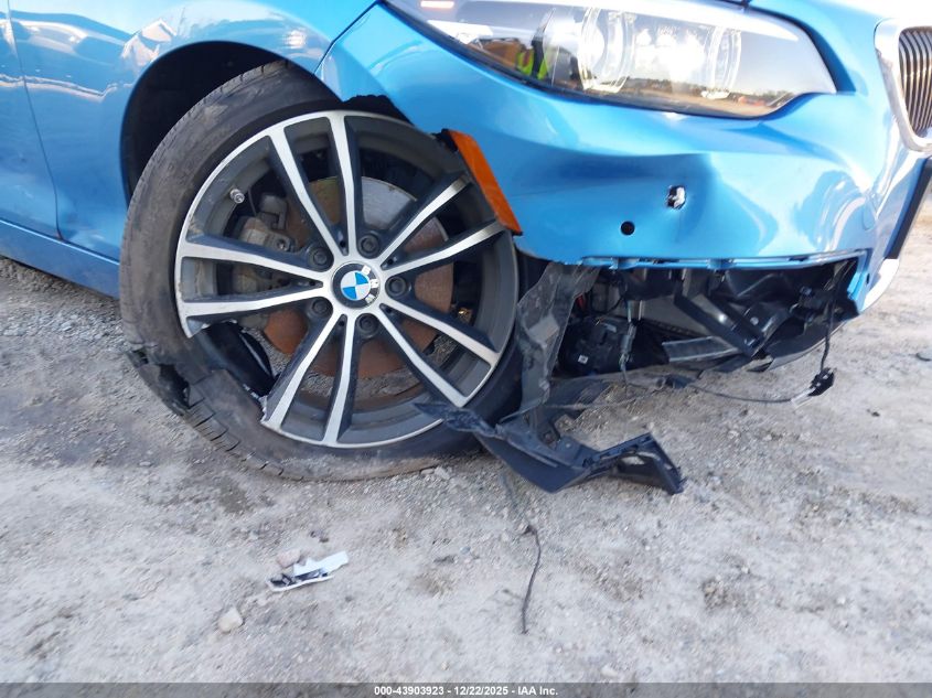 2019 BMW 230I VIN: WBA2M7C50K7D47450 Lot: 43903923
