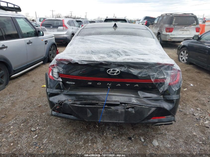 2020 Hyundai Sonata Sel Plus VIN: 5NPEJ4J27LH042389 Lot: 43903926
