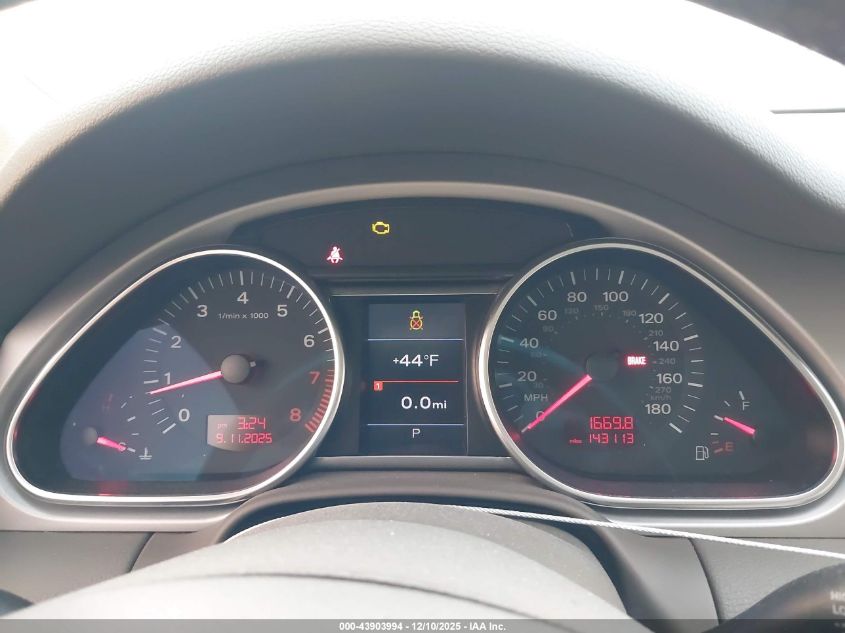 2009 Audi Q7 3.6 Premium VIN: WA1AY74L79D028985 Lot: 43903994