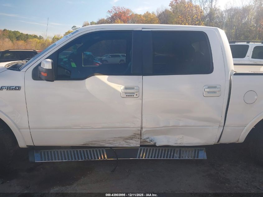 2012 Ford F-150 Lariat VIN: 1FTFW1CFXCFB61861 Lot: 43903995