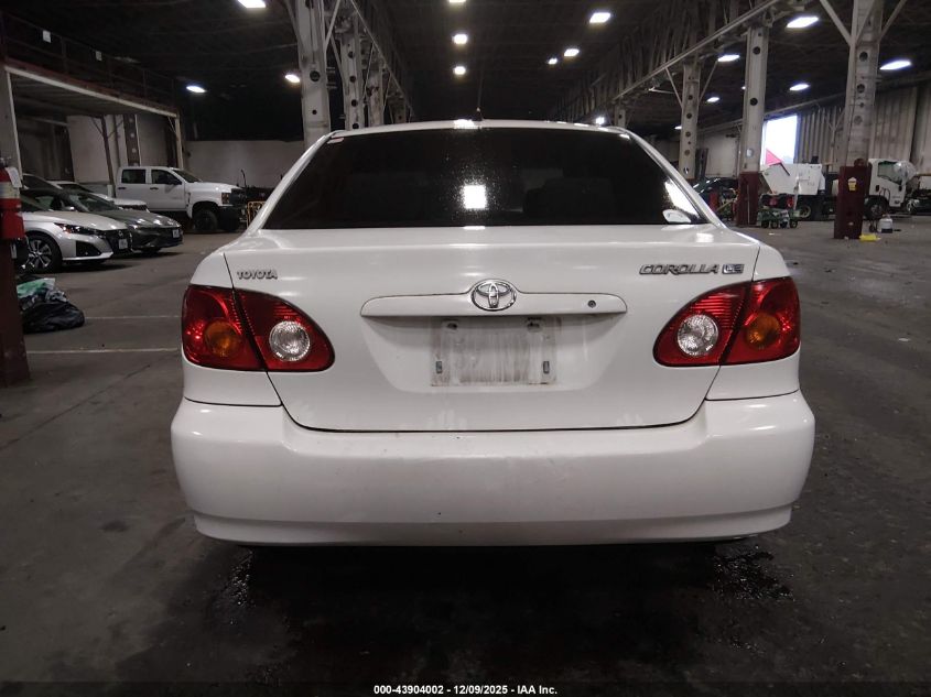 2003 Toyota Corolla Le VIN: 1NXBR32E43Z004795 Lot: 43904002
