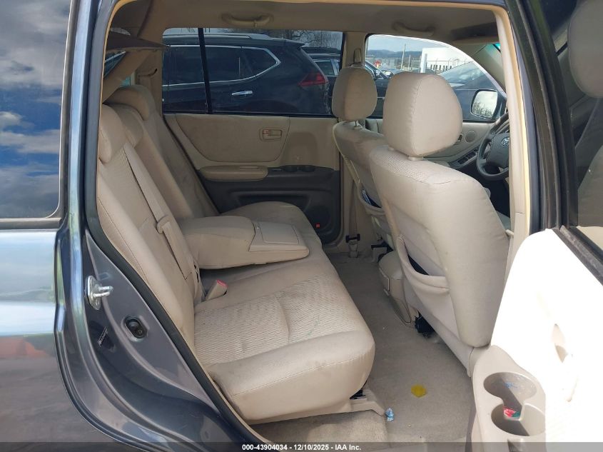 2005 Toyota Highlander V6 VIN: JTEGP21A550075695 Lot: 43904034