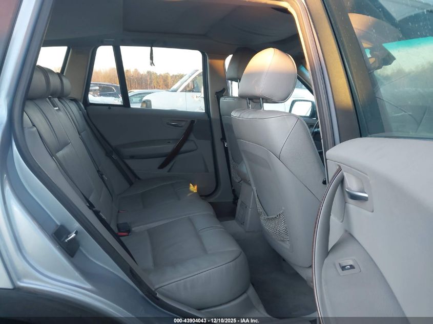 2005 BMW X3 3.0I VIN: WBXPA93435WD15237 Lot: 43904043