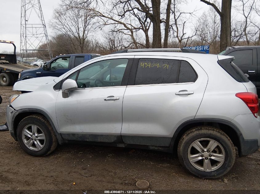 2018 Chevrolet Trax Lt VIN: 3GNCJPSB5JL210736 Lot: 43904071