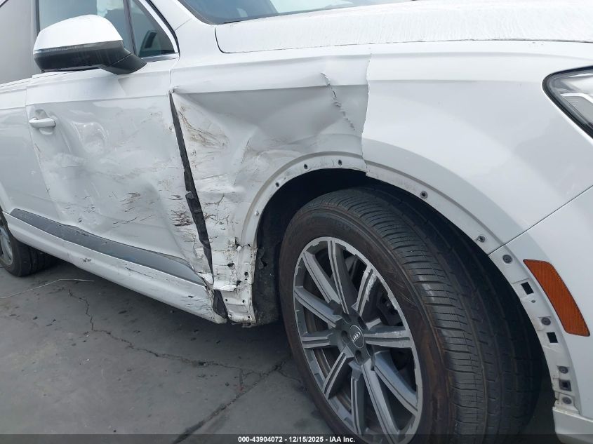 2017 Audi Q7 3.0T Premium VIN: WA1LAAF71HD023063 Lot: 43904072