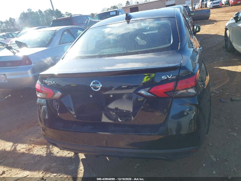 2022 Nissan Versa 1.6 Sv Xtronic Cvt VIN: 3N1CN8EV3NL847111 Lot: 43904098