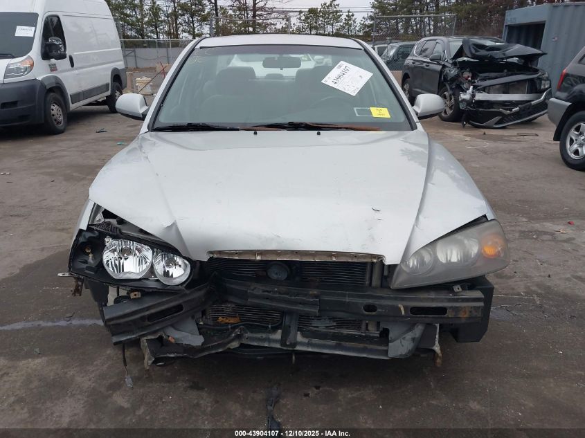 2006 Hyundai Elantra Gls/Limited VIN: KMHDN46D16U338539 Lot: 43904107