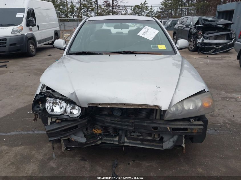 2006 Hyundai Elantra Gls/Limited VIN: KMHDN46D16U338539 Lot: 43904107