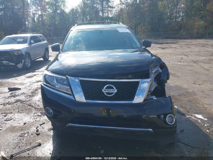 2016 Nissan Pathfinder Sl VIN: 5N1AR2MN9GC626114 Lot: 43904109