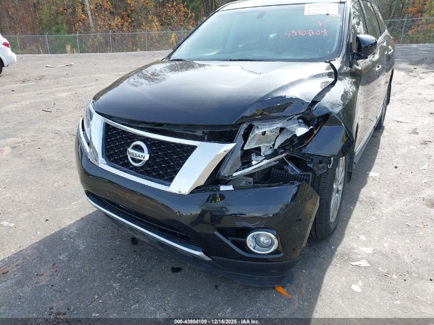 2016 Nissan Pathfinder Sl VIN: 5N1AR2MN9GC626114 Lot: 43904109