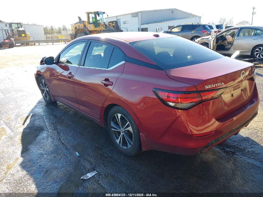 2020 Nissan Sentra Sv Xtronic Cvt VIN: 3N1AB8CV3LY263794 Lot: 43904123